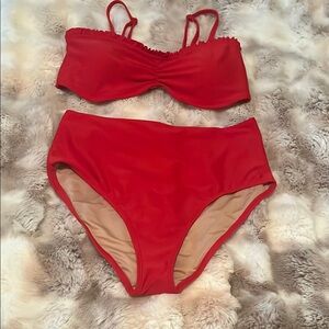 Old Navy Red Bikini Set